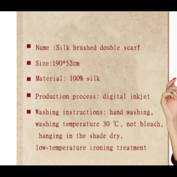 One LeftTop Rated New 100% Silk Double Sided Scarf - Picture 6 of 8